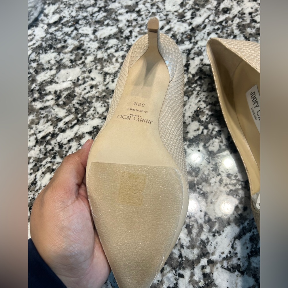 Jimmy Choo python pump heels - Picture 3 of 3